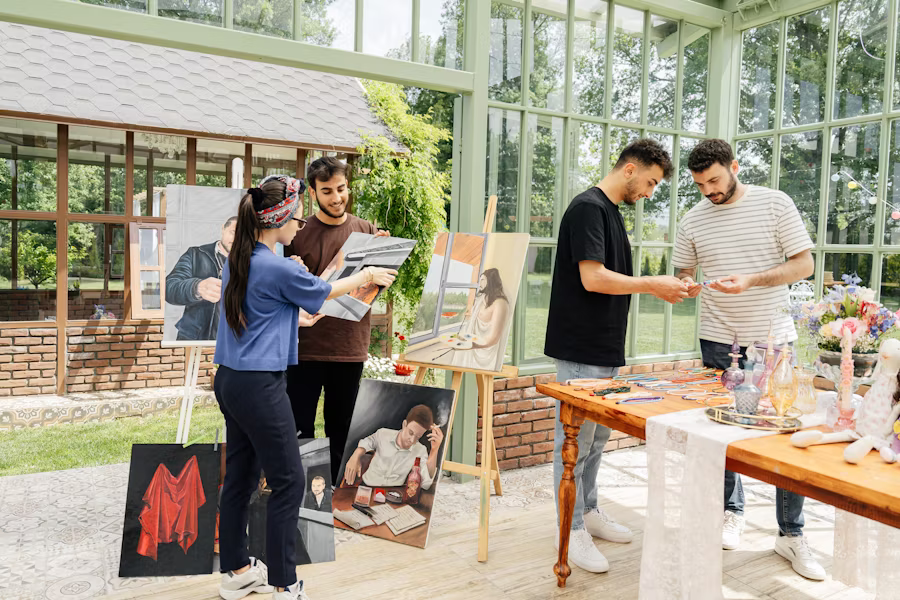 Live music at sunset